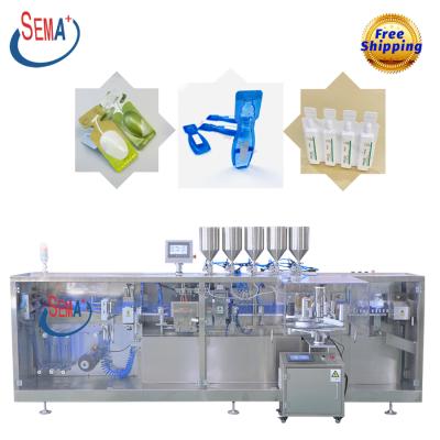 China Different Packing Volumes Will Use Different Automatic Oil Liquid Mini Olive Pumps BFS Monodose Plastic Oil Shaping/Filling/Welding Machine Olive Packing Machine for sale