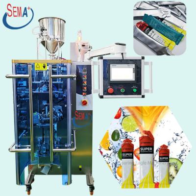 China Food Sachet Packing Machine Irregular Shape Cosmetic Liquid Sachet Packing Machine for sale