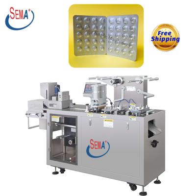 China Full Automatic Food Tablet Capsule Blister Packing Machine Envelope Capsule Blister Packing Machine for sale