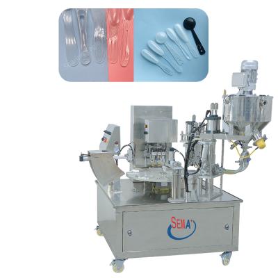 China Automatic Food Packing Machine 7g 10g Honey Spoon Filling Sealing Machine for sale