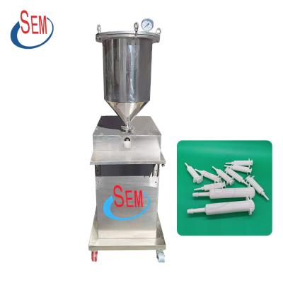 China Veterinary Semi-automatic Syringe Machine Food Filling Machine for sale