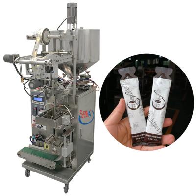 China Automatic Food Honey Liquid Sachet Filling Shaped Bag Stick Packing Machine for sale