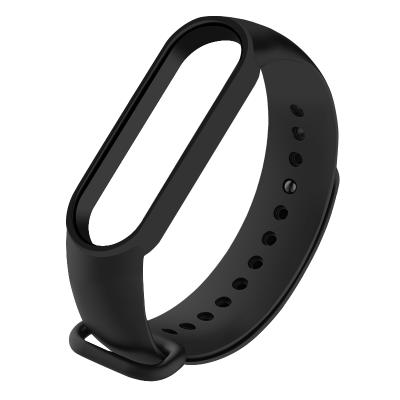 China Non-specific enumerating silicone strap xiaomi MI band 5 wristband MI band 5 smart strap newer non-specific for sale