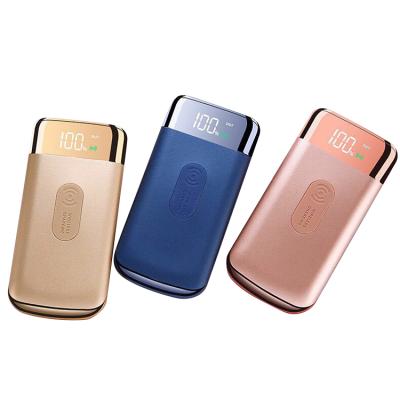 China Supply Power 10000 Mah Power Banks Mobile Phone Powerbank 10000 Mah Charger Qi Wireless Power Portable Bank for sale