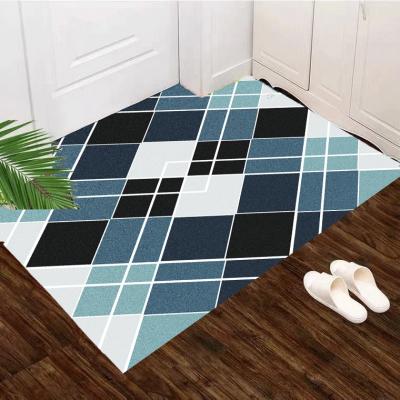 China Modern Cushioned Washable Hot Sale Quality Rectangle Cover Set Diatomite Bath Mat for sale