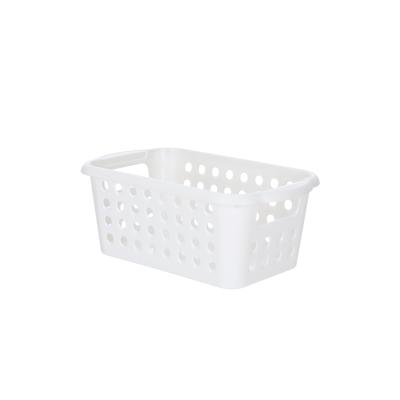 China Fruit Desktop Vegetable Cosmetic Organizer Buffet Storage Stocked Plastic Baskets for sale