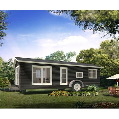 China Luxury Mobile House Fully Finished Modern Steel Structure In Wood Or With Wheels Prefabricada Housing for sale