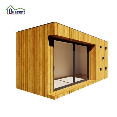 China Sound Insulation Effect Quacent Movable Prefab Garden Container Fast Build Tiny House For Office for sale