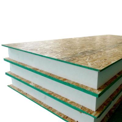 China Long Lifespan Jumbo 7320Mm High Performing Insulated Green Material OSB Facing EPS Structural Insulated Panel Sips Roof Wall Sandwich Panel for sale