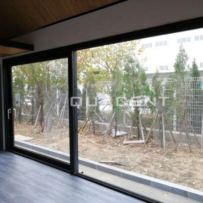 China Folding Lifting Screen Aluminum Alloy Thermal Break Window Sliding Hung Window for sale