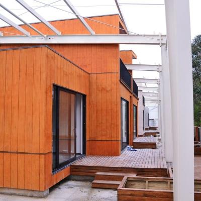 China Wooden Farmhouse EPS Wall Sandwich Panel Garden House Cabin For Small Resort for sale