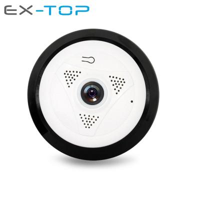 China Waterproof / Audio 1080P Fisheye 3D Fisheye VR 3D IP 360eyes wifi Camera Waterproof Fisheye Lens 2 Way for sale