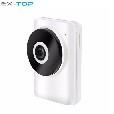 China 185 degree lens 360eye s wifi camera 185 degree lens 720P baby monitor with memory card slot for sale