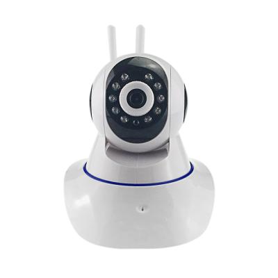 China P2P ONVIF Dual Antenna Smart Home 720P IR Sensor Dome P2P IP Wireless Network Camera for sale