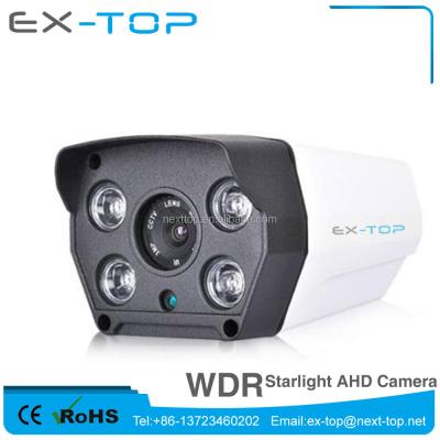 China Outdoor CCTV Camera Waterproof / 2.0MP WDR Sony IMX290 Waterproof Sensor AHD 1080P Full HD Starlight for sale