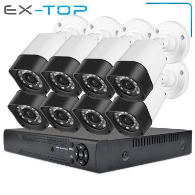 China Night vision cctv camera system 8 ch ahd dvr indoor/outdoor hot waterproof/waterproof indoor/outdoor kit for sale