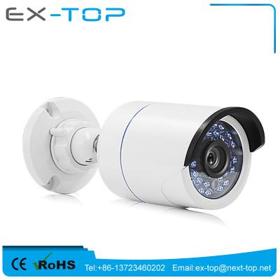 China Waterproof / Waterproof 36Pcs IR Led FULL HD H.265 XMEYE HISILICON HI3516CV300 IMX323 2MP Realtime Bullet IP Camera for sale