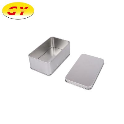 China Recyclable Metal Gift Food Storage Container Black Tea Tin Box for sale