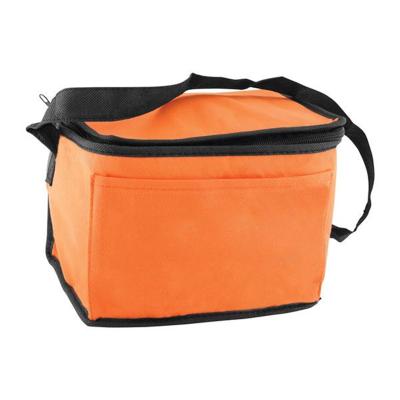 China Customized PP Insulated Nonwoven Thermal Insulated Lunch Cooler Bag Nonwoven Foldable Ice Cooler Bag for sale