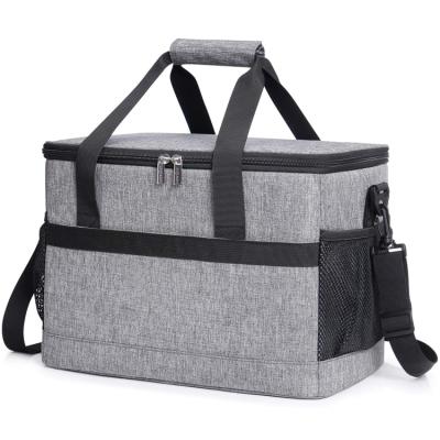 China 20L 30L 40L Large Waterproof Soft Cooler Bag With Hard Liner, Insulated Picnic Soft-Sided Cooling Bag For BBQ Camping Outdoor Activities for sale