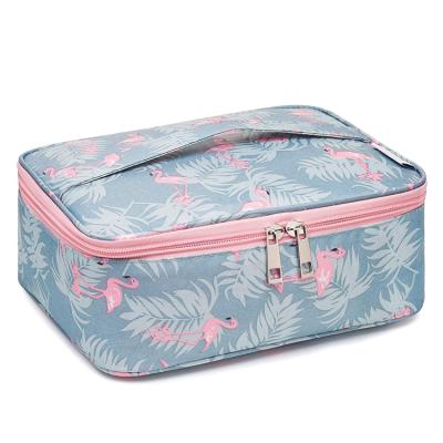 China Fashion Travel Makeup Bag Makeup Bag Cosmetic Case Large Organizer for Women and Girls for sale