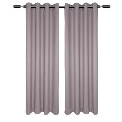 China Blackout Factory Direct Sale Bedroom Thermal Insulated Grommet Blackout Curtains for sale