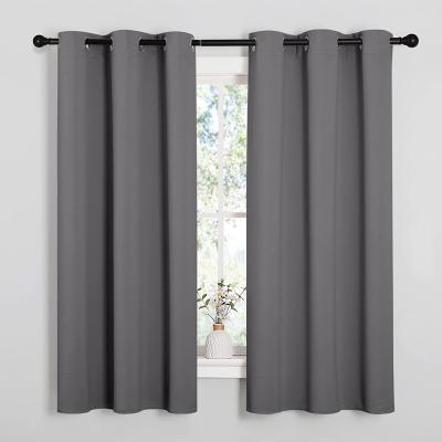 China Blackout Grommet Roll Ready Made Thermal Insulated Curtains For Bedroom for sale