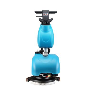 China Critical Cleaning / Single Brush Walk A202 13inch Residue New Design New Behind Floor Scrubber Machine for sale