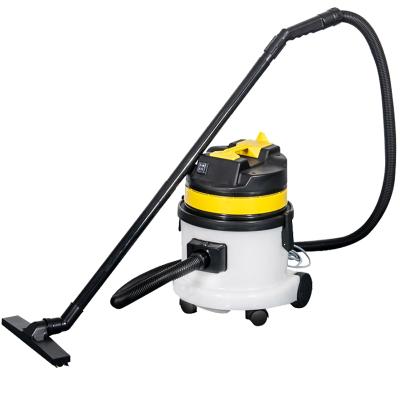 China Hotels 15L Plastic Tank Industrial Wet And Dry Vacuum Cleaner for sale