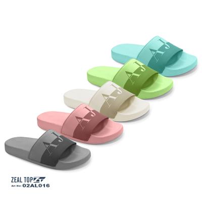 China CUSHIONING hot sale stylish colorful custom memory foam unique ladies flats ladies outdoor women slip slippers for sale