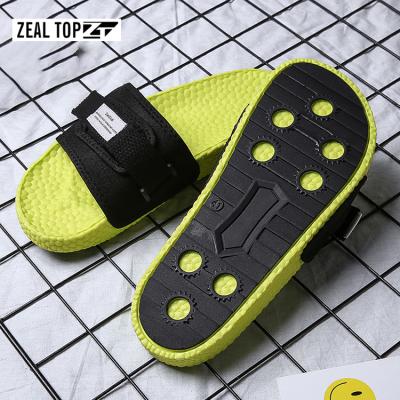 China Fashion Trend Summer Outdoor Beach Funny Men's Slide Sandals Anti Slip Slippers Quick Dry For Beach for sale