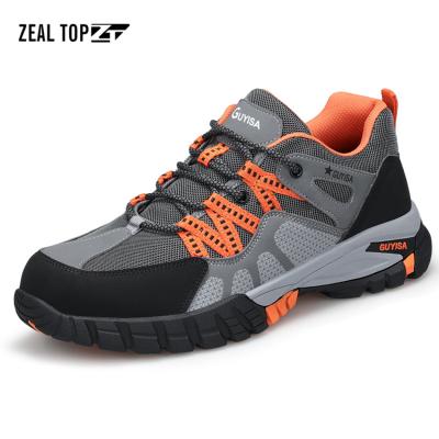 China Outdoor Running Men's Outdoor Running Shoes Men's Fashion Anti-skid Sports Sneaker Boots Safety Shoes for sale