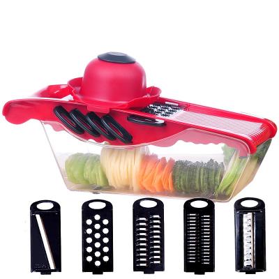 China Viable Kitchen Accessories Vegetable Mandoline Cutter With Stainless Steel Blade Vegetable Slicer Blade Vegetable Slicer for sale