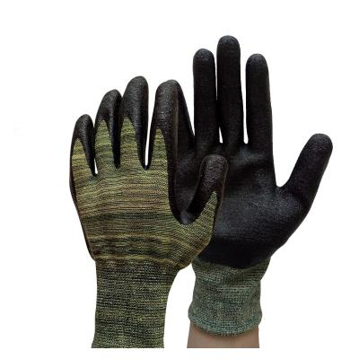 China Goam Industry Neoprene Safety Gloves Spandex Gloves Nitrile Cut Anti Slip Gloves Heat Resistant Anti Slip for sale