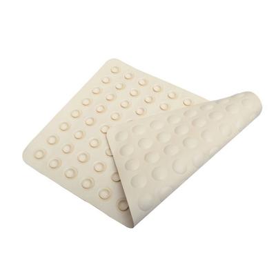 China Silicone Bathroom Floor Mat Suction Sustainable Non Slip Silicone Mat For Toilet Shower And Tub Mat for sale