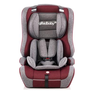 China HDPE+Knitted fabric+Sponge+Metal Straight Order Group 1+2+3 HDPE Material Baby Skeleton Car Seat Suitable 9-36kg and 9months-12years for sale