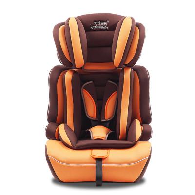 China HDPE + Knitted Fabric + Sponge+Metal China Group 1+2+3 9-36kg 3 in 1 Foldable Baby Car Seat Factory With EEC R44/04 Europe Certificate for sale