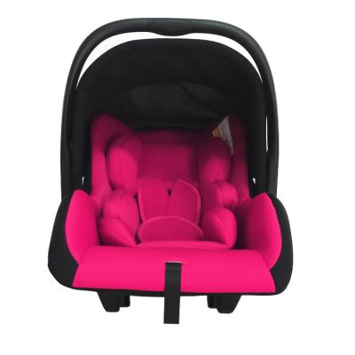 China HDPE+knitting New Bron Infant Cradle Rear Facing Fabric EEC Portable Baby Car Seat For 0-13kg for sale