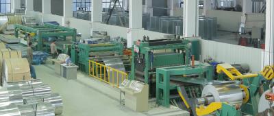 China High Speed Hydraulic Cut To Length Line Machine 3 MM For Steel Painted Coil Slitting for sale