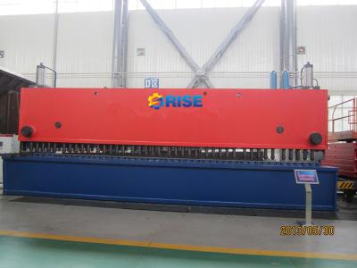 China High Speed CNC Hydraulic Shearing Machine , 13×8000 Euro Mild Steel Shearing Press Machine for sale