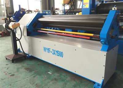 China Asymmetric Plate Bending Roller Machine W11F - 6x2500 , 3 Roll Plate Bending Machine for sale