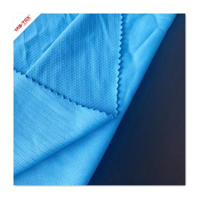 China QUICK DRY Simple Wizard Polyester Spandex 4 Way Wet Quick Dry Functional Stretch Knit Fabric Jacquard To Stripe Sports Shirt for sale