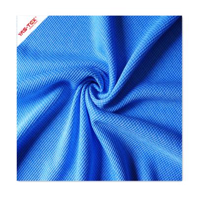 China 4 Ways Soft Stretch Polyester Anti-UV Soft Waffle Fabric Soft Fabric For Sportswear for sale