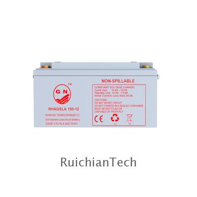 China ALARM SYSTEM Power 200ah 250ah 12v 75ah Deep Cycle Lead Acid Solar Gel Rechargeable Batteries Battery for sale