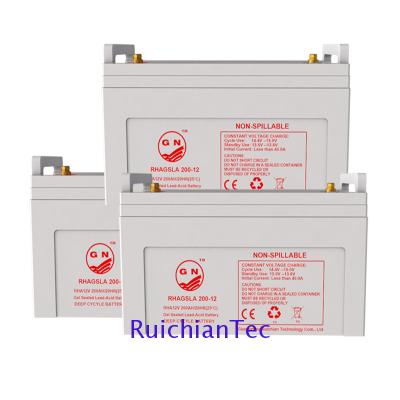 China ALARM SYSTEM Deep Discharge UPS 30kw 3 Phase Inverter 440w Solar Panel Europe Warehouse 100ah 150ah Gel 200ah 12v Lead Acid Battery for sale