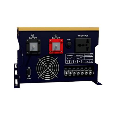 China RHAtech Hot DUAL Dc To Ac Single Phase Hybrid Solar Inverter With Mppt Charge Controller 200 x 270 x 430mm for sale