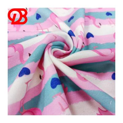 China Tear-Resistant No MOQ Flexible Polyester Knitted Digital Printed French Terry Fabric For Fabric for sale