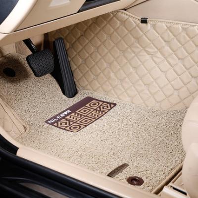 China China Factory Non-slip Luxury Sedan Car Single Floor Mat Carpet for sale