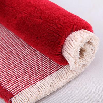 China High Quality Moisture-proof Car Mat Red Car Floor Mat 3D Leather + Wool for sale