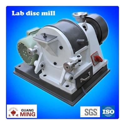 China Safe seal design with gate high efficiency lab openable disc mill for grinding ore and ore powders for sale